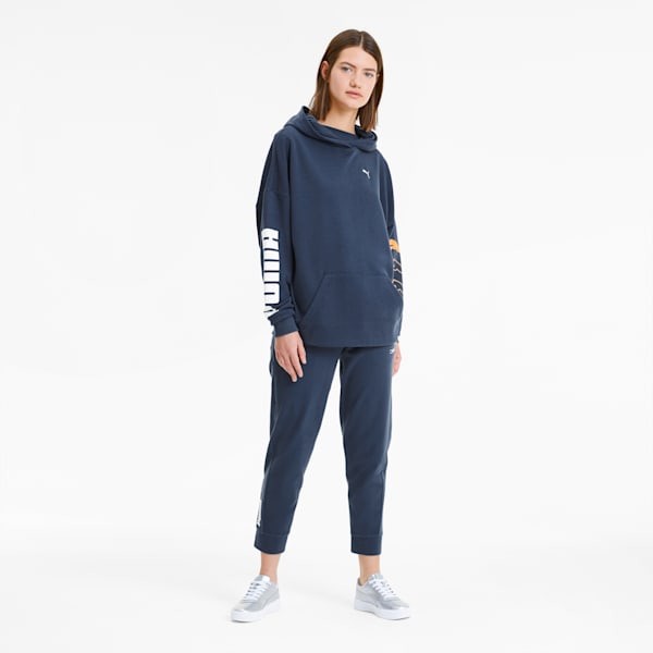 Rebel Women's Hoodie, Dark Denim, extralarge