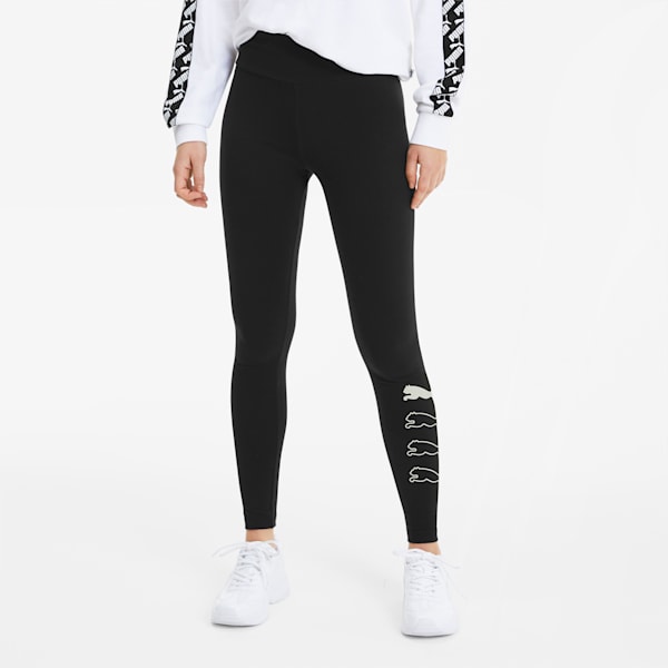 Rebel Women's Leggings, Puma Black, extralarge