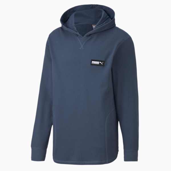 FUSION Men's Hoodie, Dark Denim, extralarge