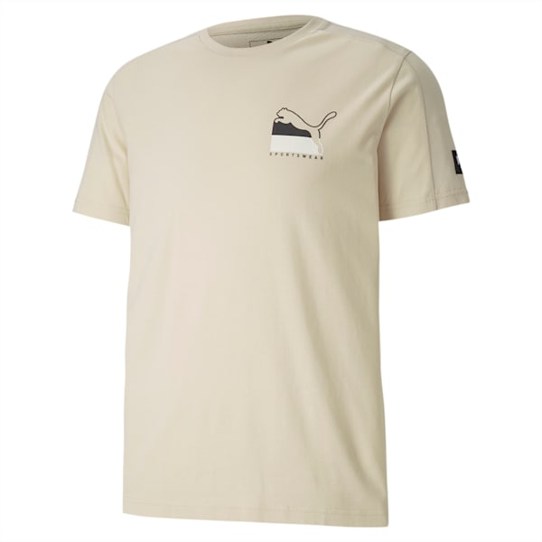 ATHLETICS Advanced T-Shirt, Tapioca, extralarge-IND