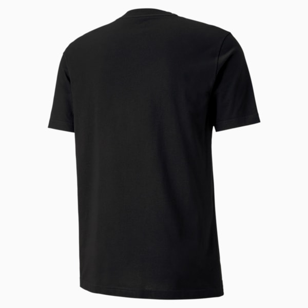 Rebel Bold Men's Tee, Puma Black-Puma White, extralarge