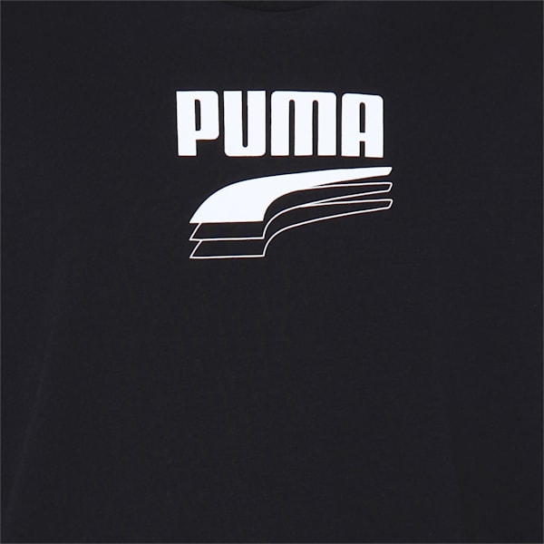 REBEL Block T-Shirt, Puma Black