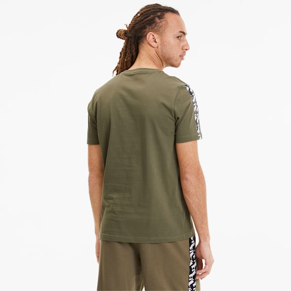 Amplified Men's Tee, Burnt Olive, extralarge