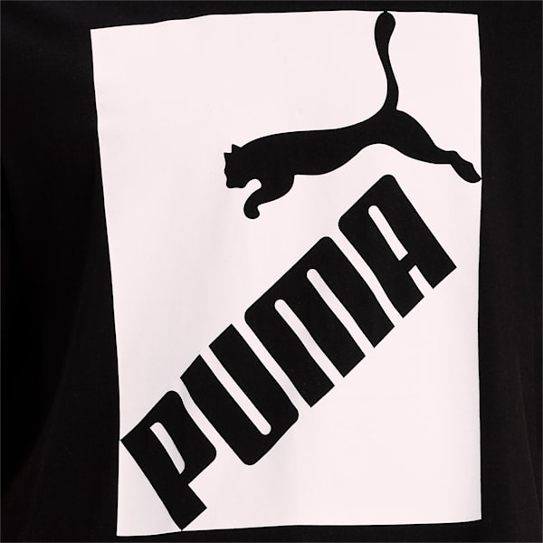 BIG LOGO T-Shirt, Puma Black, extralarge-IND