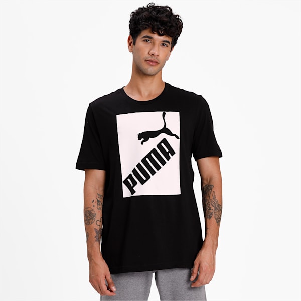 BIG LOGO T-Shirt, Puma Black, extralarge-IND