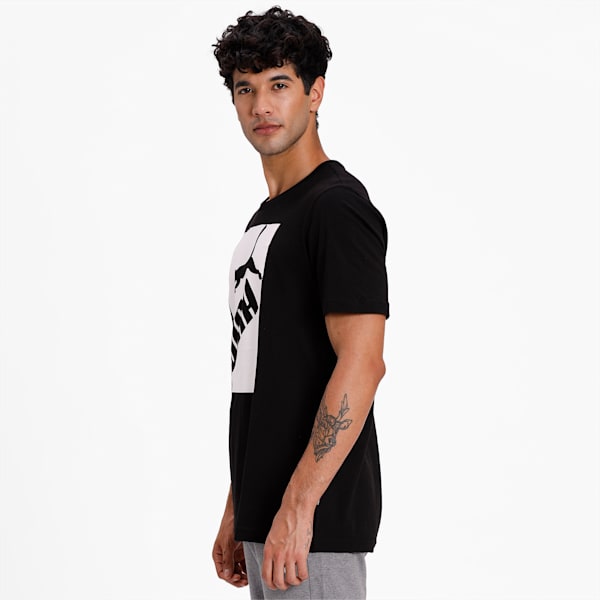 BIG LOGO T-Shirt, Puma Black, extralarge-IND