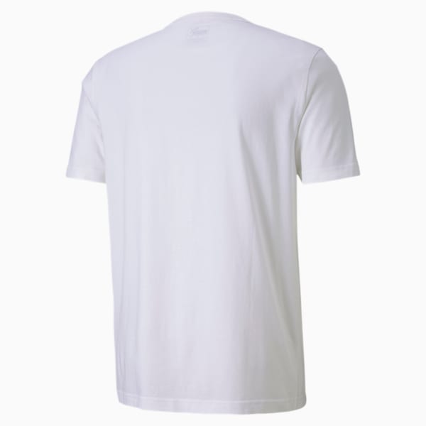 Big Logo Men's Tee, Puma White, extralarge