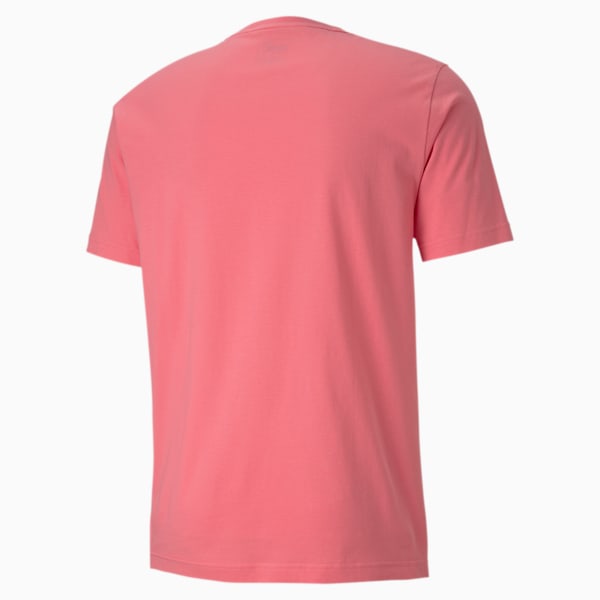 Big Logo Men's Tee, Bubblegum, extralarge