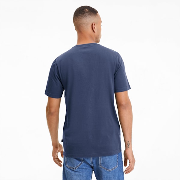 Big Logo Men's Tee, Dark Denim, extralarge