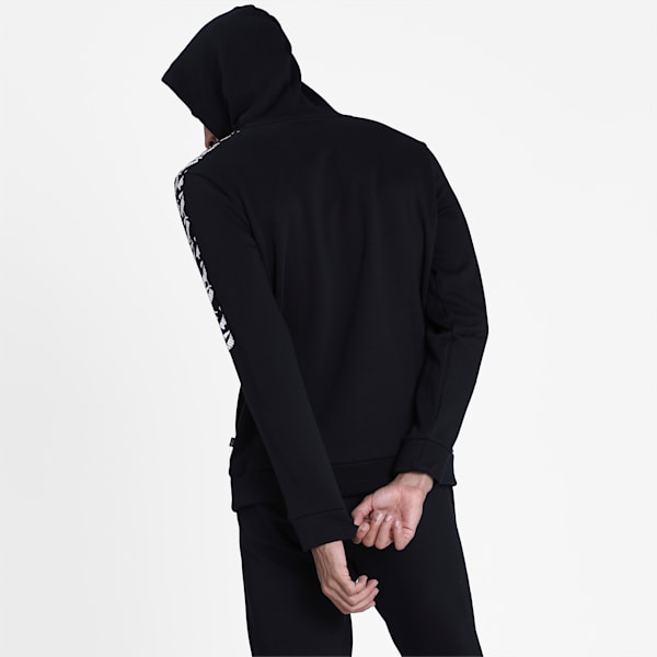 Amplified Fleece Men's Hoodie, Puma Black, extralarge-IND