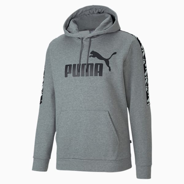 Amplified Men's Hoodie, Medium Gray Heather, extralarge