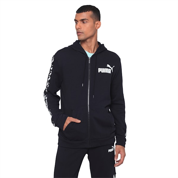 AMPLIFIED Hooded Jacket TR, Puma Black, extralarge-IND