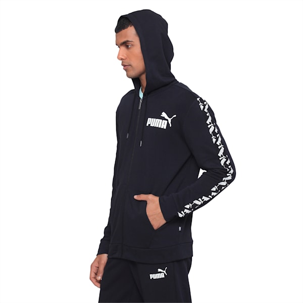 AMPLIFIED Hooded Jacket TR, Puma Black, extralarge-IND