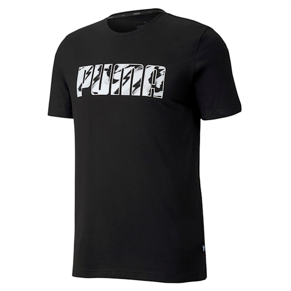 Graphic  T-shirt, Puma Black, extralarge-IND