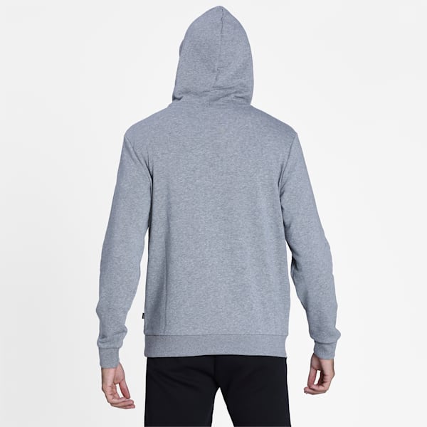 Graphic Men's Training Hoodie, Medium Gray Heather, extralarge-IND