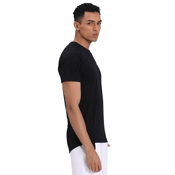 EVOSTRIPE Men's Slim T-Shirt, Puma Black