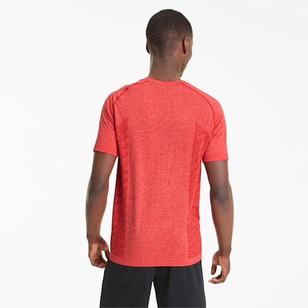 RTG evoKNIT Men's Tee, High Risk Red, extralarge