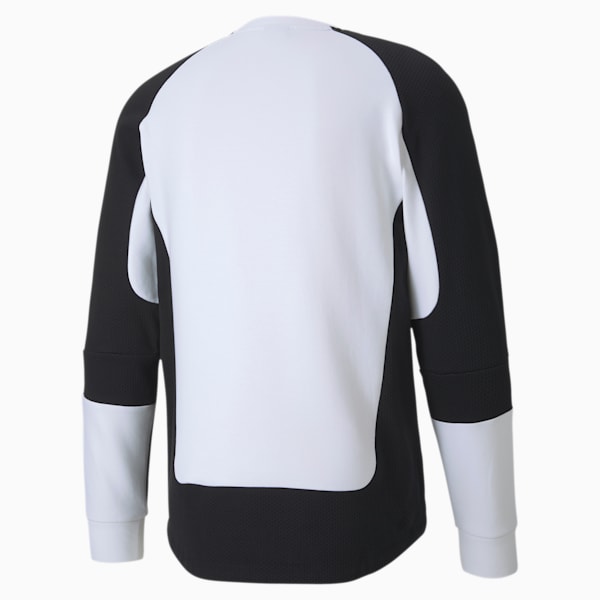 Evostripe Men's Crewneck Sweatshirt, Puma White, extralarge