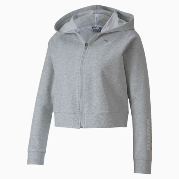 RTG Women's Full Zip Jacket, Light Gray Heather, extralarge