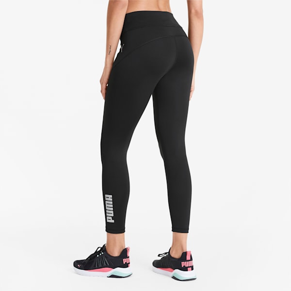 RTG Women's 7/8 Logo Leggings, Puma Black, extralarge