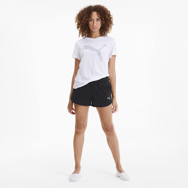 Knitted Women's Shorts, Puma Black, extralarge-AUS