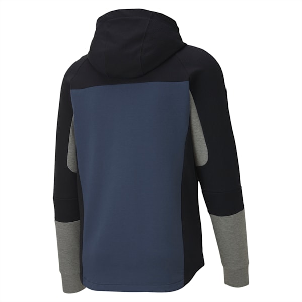 EVOSTRIPE Hooded Jacket, Dark Denim, extralarge-IND