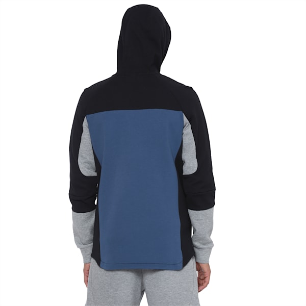 EVOSTRIPE Hooded Jacket, Dark Denim, extralarge-IND