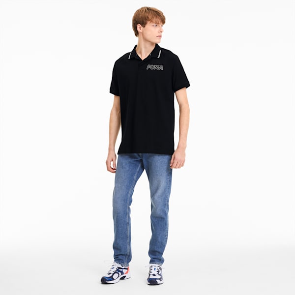 Modern Sports Men's Polo, Puma Black, extralarge