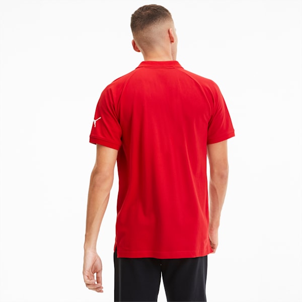 Playera tipo polo Moderno estampada para hombre