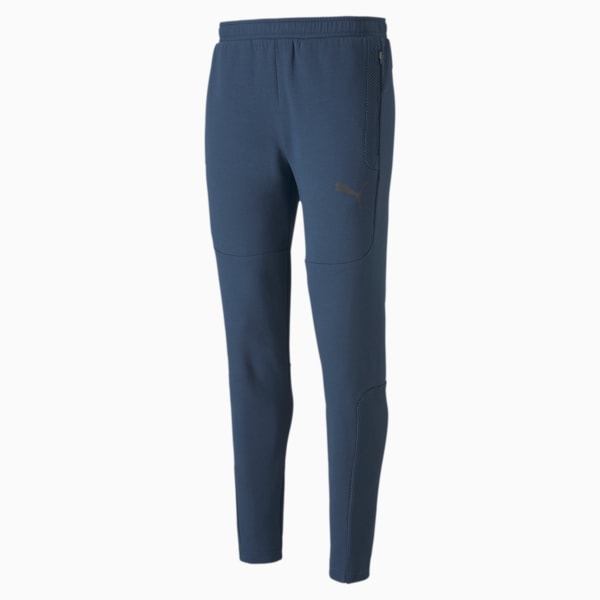 Evostripe Men's Sweatpants, Dark Denim, extralarge