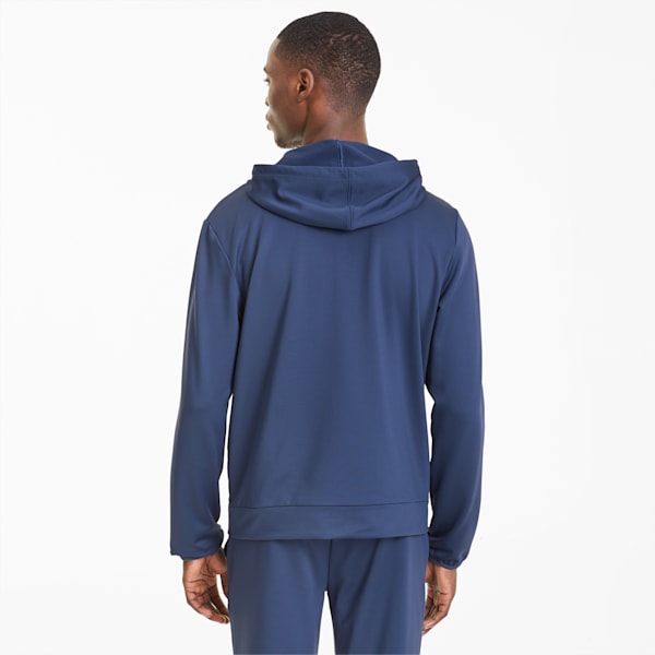 RTG Men's Full Zip Hoodie, Dark Denim, extralarge