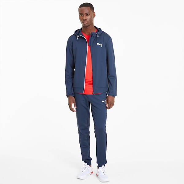 RTG Men's Full Zip Hoodie, Dark Denim, extralarge