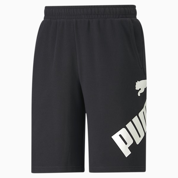 Big Logo Men's Shorts, Puma Black