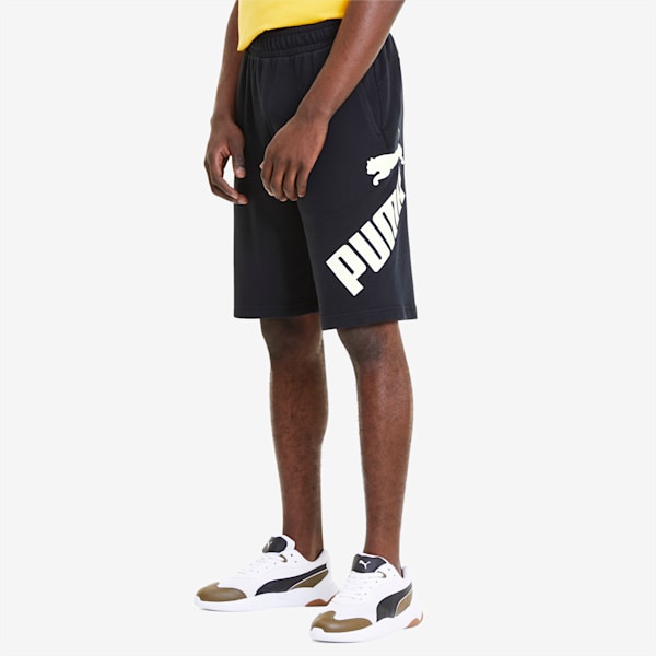 Big Logo Men's Shorts, Puma Black, extralarge