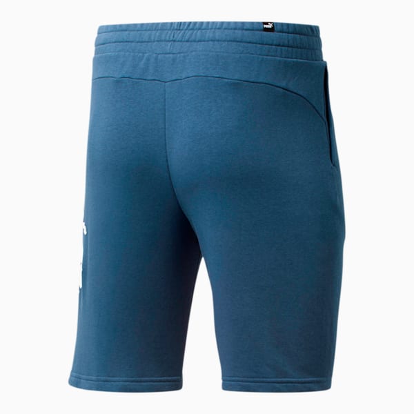 Big Logo Men's Shorts, Dark Denim, extralarge