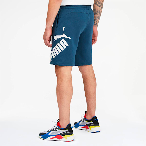 Big Logo Men's Shorts, Dark Denim, extralarge