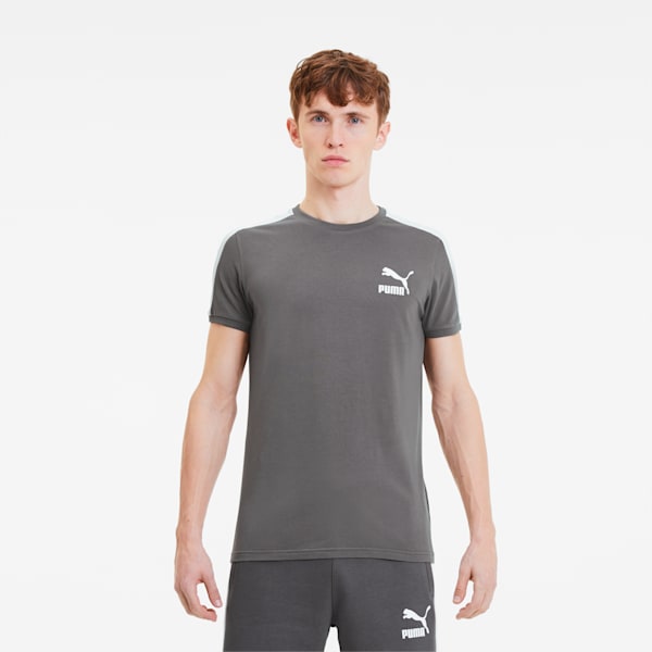 Puma iconic t7 slim tee discount
