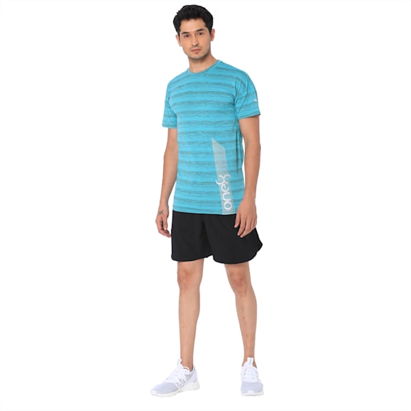 PUMA x one8 Active Men's Printed T-Shirt, Blue Turquoise Heather