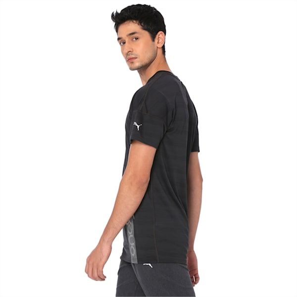 PUMA x one8 Active Men's Printed T-Shirt, Dark Gray Heather