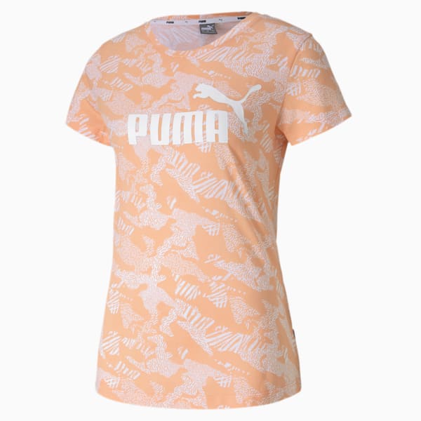 Essentials+ Women's Graphic Tee, Cantaloupe, extralarge