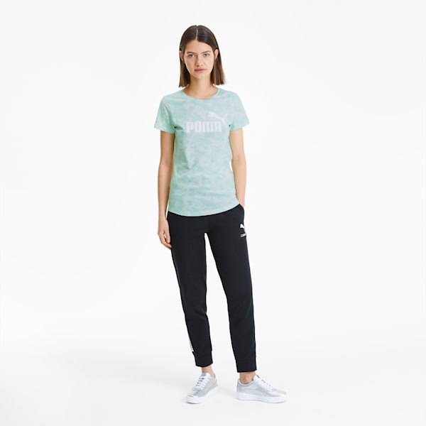 Essentials+ Women's Graphic Tee, Mist Green, extralarge