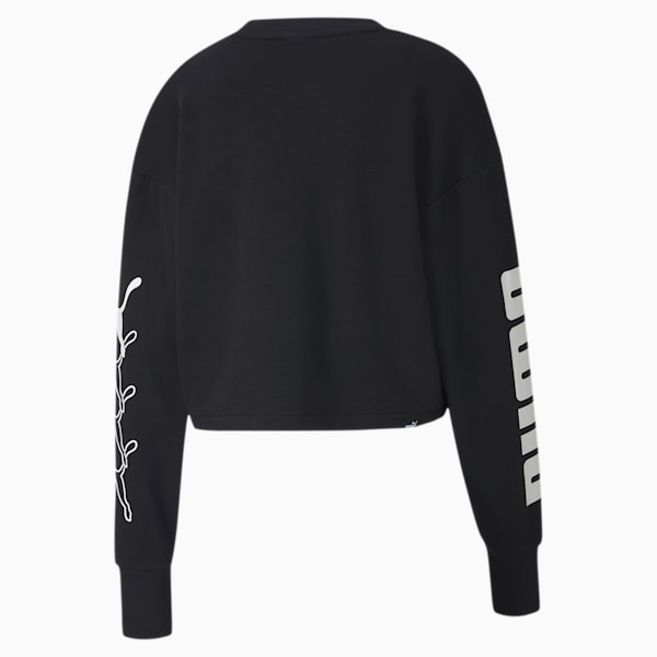 Puma rebel crew sweatshirt hotsell