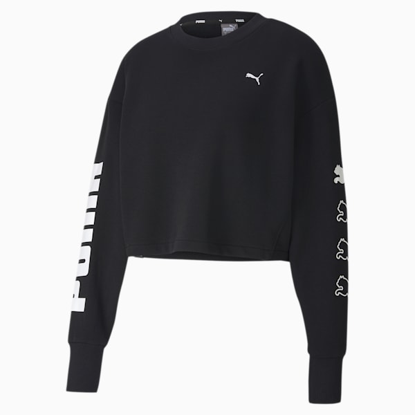 Puma rebel crew sweat tr hot sale