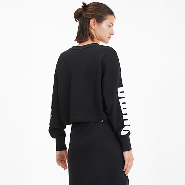 Puma rebel crew sweatshirt best sale