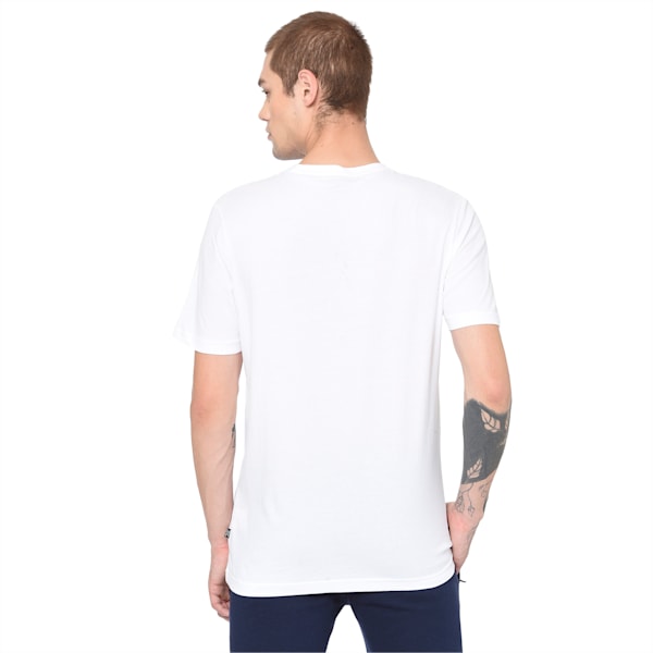 Holiday Pack Graphic Short Sleeve Men's Regular Fit Crewneck T-Shirt, Puma White, extralarge-IND