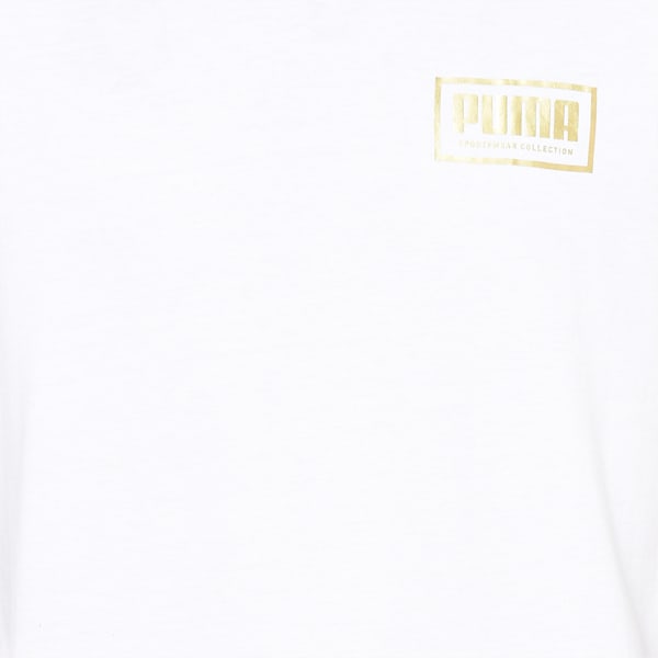 Holiday Pack Graphic Short Sleeve Men's Regular Fit Crewneck T-Shirt, Puma White, extralarge-IND