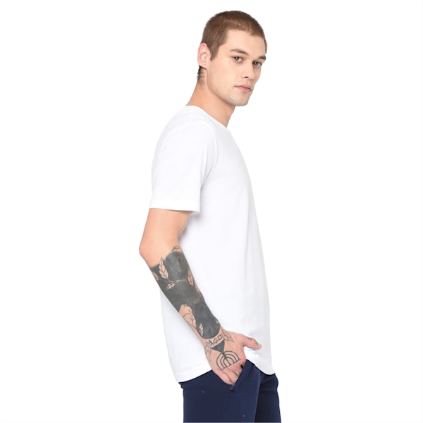 Holiday Pack Graphic Short Sleeve Men's Regular Fit Crewneck T-Shirt, Puma White, extralarge-IND