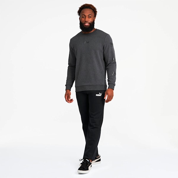 Holiday Pack Men's Crewneck Sweatshirt, Dark Gray Heather, extralarge