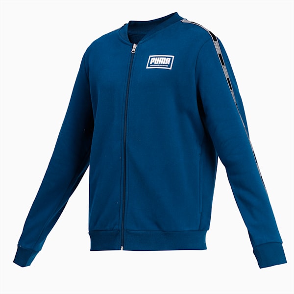 Holiday Pack Men's Full Zip Bomber Jacket, Gibraltar Sea, extralarge-IND