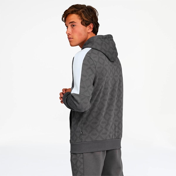 Logo AOP Pack Men's Hoodie, CASTLEROCK-AOP, extralarge